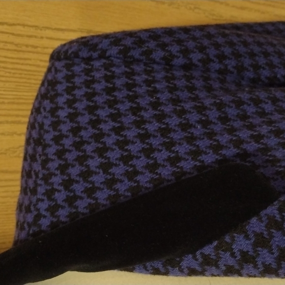 Vintage Long Houndsthooth Blazer - Picture 3 of 8